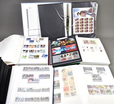 Lot 492 - A group of albums containing GB...