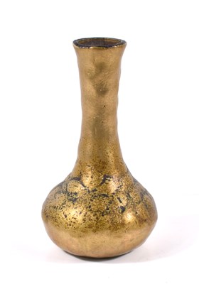 Lot 209 - A 19th century bronze bottle form vase, likely...