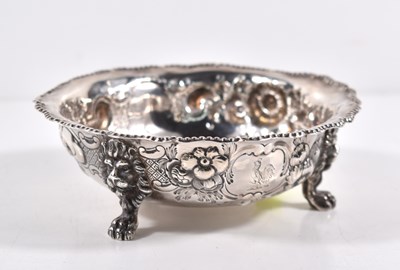 Lot 63 - A Victorian silver bowl, engraved with family...