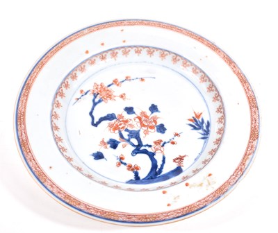 Lot 203 - An early 19th century Chinese export plate in...