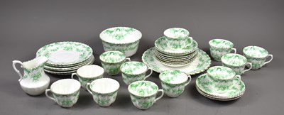 Lot 399 - An Edwardian Royal Albert part tea set in a...
