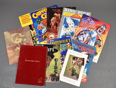 Lot 443 - A group of circus memorabilia to include...