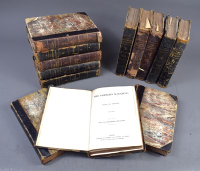 Lot 454 - A set of 19th century agricultural books, The...