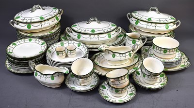 Lot 312 - A Royal Doulton part dinner service in the...