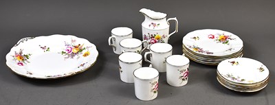 Lot 231 - A Royal Crown Derby part coffee set in the...
