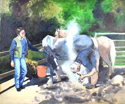Lot 512 - Marian F. Allen (20th Century): farrier...