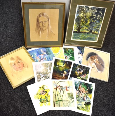 Lot 526 - Marian F. Allen (20th Century): a group of...