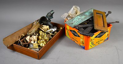 Lot 380 - A collection of Victorian and later metalware...