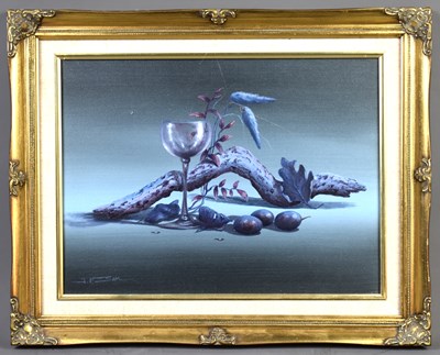 Lot 514 - John Sim (British b.1950): still life of a...