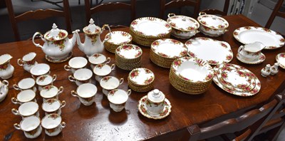 Lot 338 - A large group of Royal Albert "Old Country...