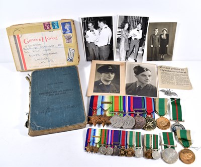 Lot 423 - A group of militaria relating to Squadron...