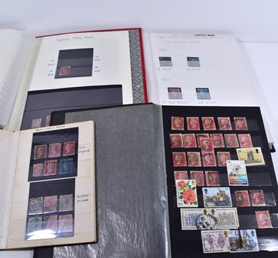 Lot 493 - A group of albums containing Victorian and...