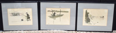 Lot 544 - Cecil Aldin (British, 1870-1935): Three framed...