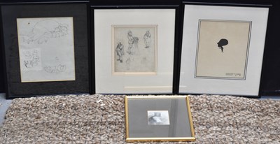 Lot 507 - Nancy Brockman (20th century): Two pencil...