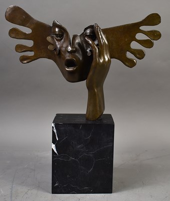Lot 347 - A bronze sculpture "The Fright" inspired by...