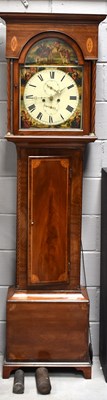 Lot 589 - A 19th century Scottish longcase clock by...