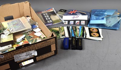 Lot 471 - A collection of postcards and stamps to...