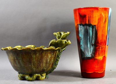 Lot 252 - A Poole pottery vase with Gemstones design,...