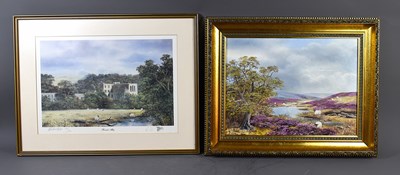 Lot 503 - Brian Richardson (British 20th century): Sheep...
