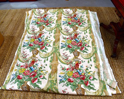 Lot 168 - A section of Ramm cotton fabric in the Urn &...