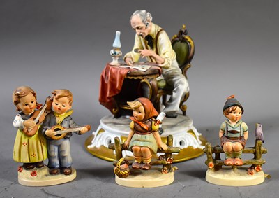 Lot 217 - A Capodimonte Tyche Tosca porcelain figurine...