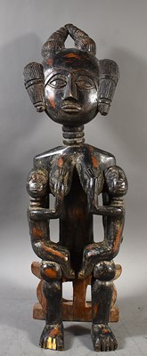Lot 359 - A 20th century African fertility doll,...