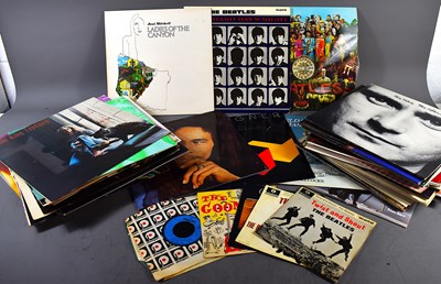 Lot 436 - A collection of vinyl records to include...