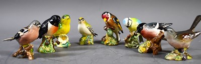 Lot 267 - A selection of Beswick bird figurines, to...