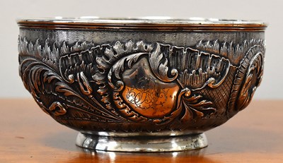 Lot 180 - A David Andersen silver bowl, intricately...