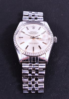 Lot 10 - A Rolex Oyster Perpetual Datejust stainless...